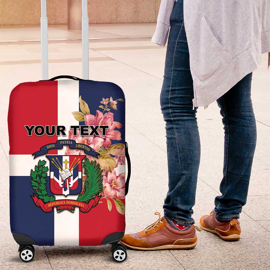 Personalized Dominican Republic Bayahbe Rose Luggage Cover - Wonder Print Shop