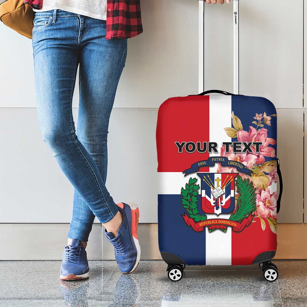 Personalized Dominican Republic Bayahbe Rose Luggage Cover - Wonder Print Shop
