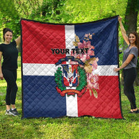 Personalized Dominican Republic Bayahbe Rose Quilt - Wonder Print Shop