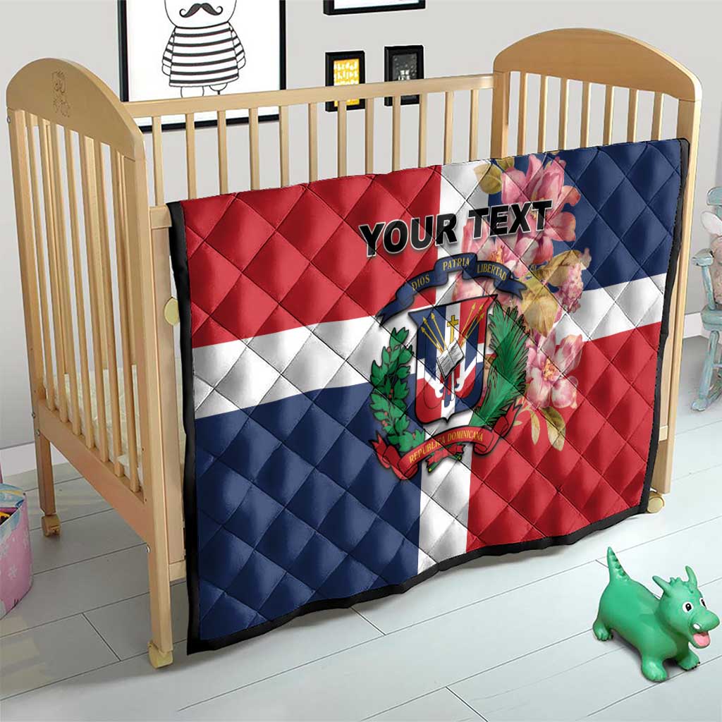 Personalized Dominican Republic Bayahbe Rose Quilt - Wonder Print Shop