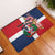 Personalized Dominican Republic Bayahbe Rose Rubber Doormat - Wonder Print Shop