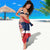 Personalized Dominican Republic Bayahbe Rose Sarong - Wonder Print Shop