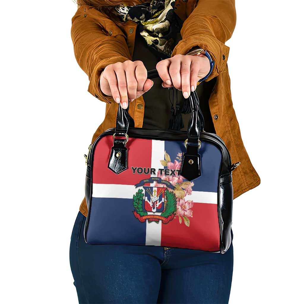 Personalized Dominican Republic Bayahíbe Rose Shoulder Handbag