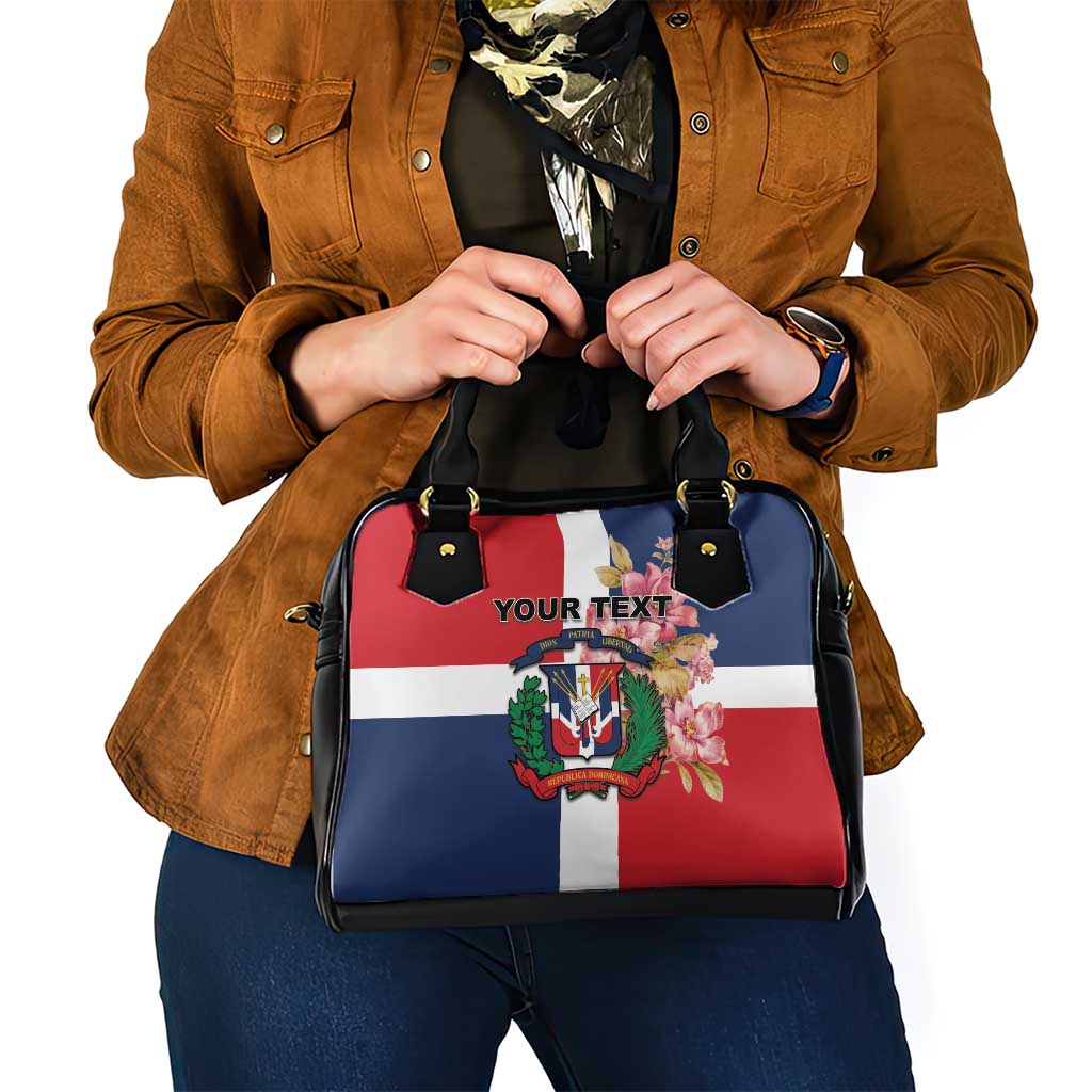 Personalized Dominican Republic Bayahíbe Rose Shoulder Handbag