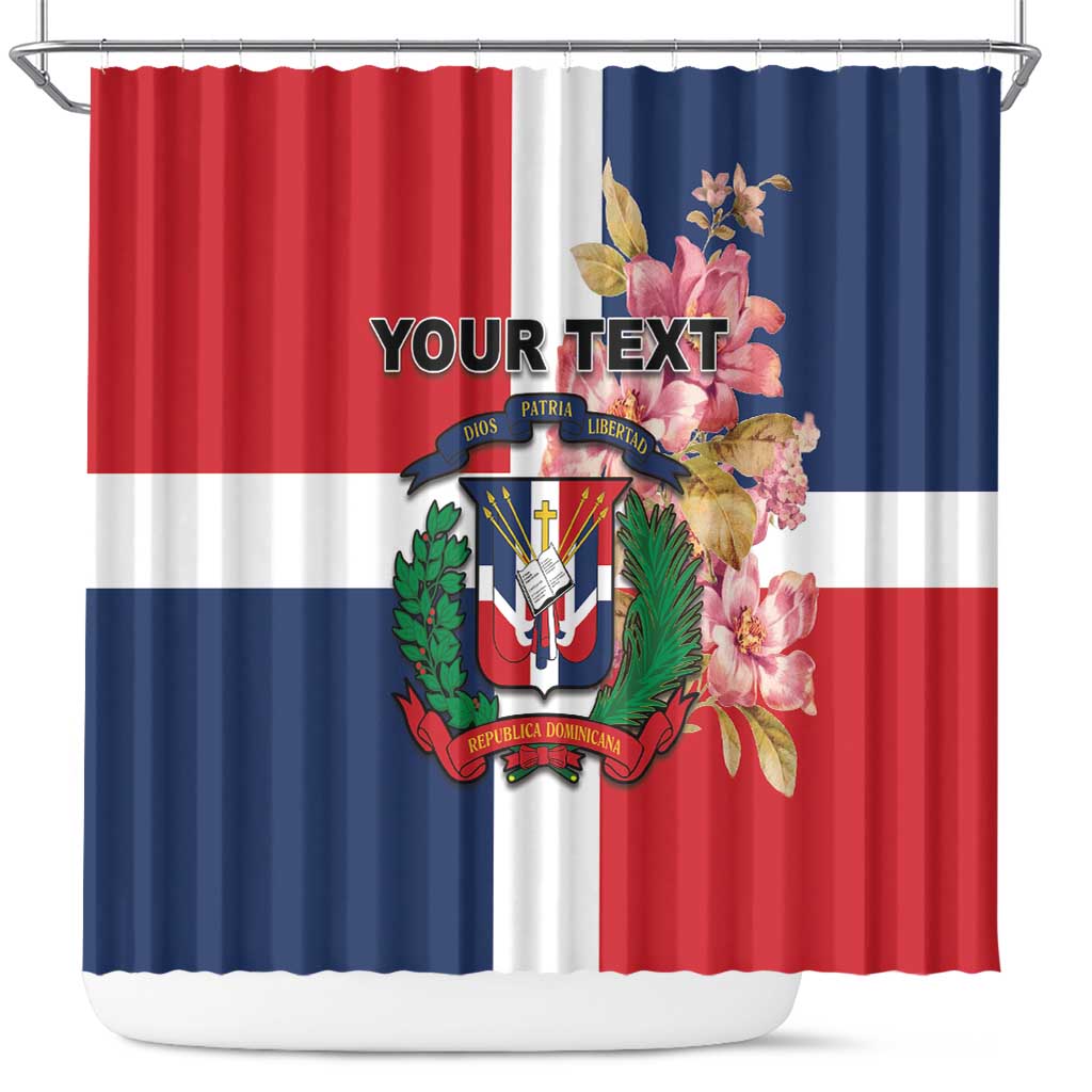 Personalized Dominican Republic Bayahíbe Rose Shower Curtain