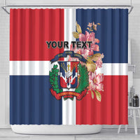 Personalized Dominican Republic Bayahíbe Rose Shower Curtain
