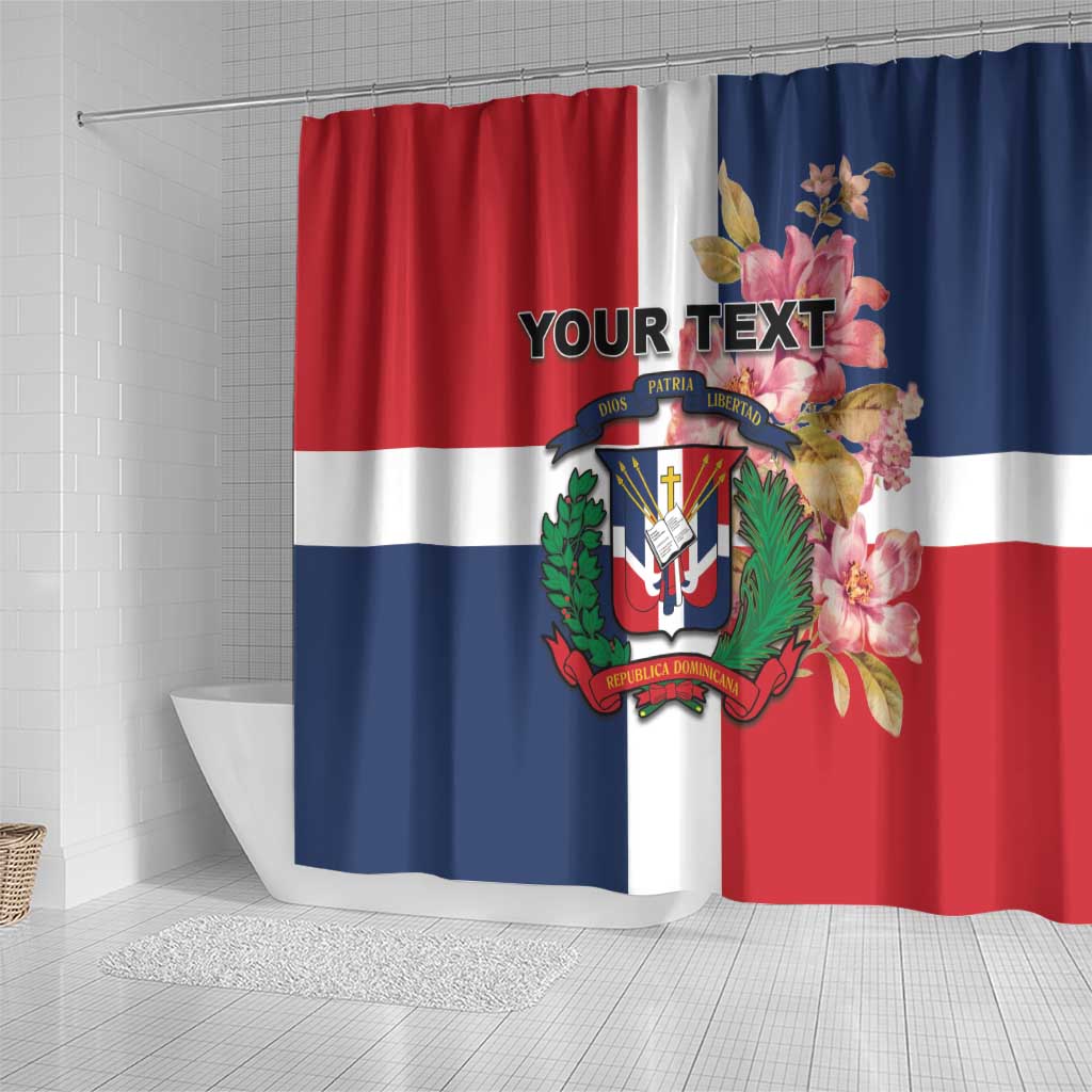 Personalized Dominican Republic Bayahíbe Rose Shower Curtain