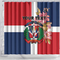 Personalized Dominican Republic Bayahíbe Rose Shower Curtain