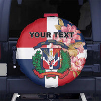 Personalized Dominican Republic Bayahbe Rose Spare Tire Cover - Wonder Print Shop