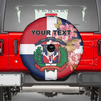 Personalized Dominican Republic Bayahbe Rose Spare Tire Cover - Wonder Print Shop