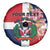 Personalized Dominican Republic Bayahbe Rose Spare Tire Cover - Wonder Print Shop