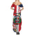 Personalized Dominican Republic Bayahbe Rose Summer Maxi Dress - Wonder Print Shop