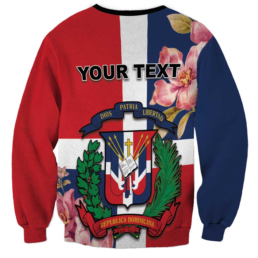 Personalized Dominican Republic Bayahbe Rose Sweatshirt - Wonder Print Shop