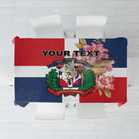 Personalized Dominican Republic Bayahbe Rose Tablecloth - Wonder Print Shop