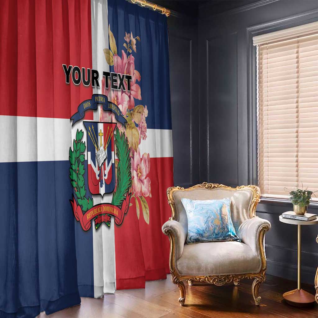 Personalized Dominican Republic Bayahbe Rose Window Curtain - Wonder Print Shop