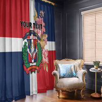 Personalized Dominican Republic Bayahbe Rose Window Curtain - Wonder Print Shop