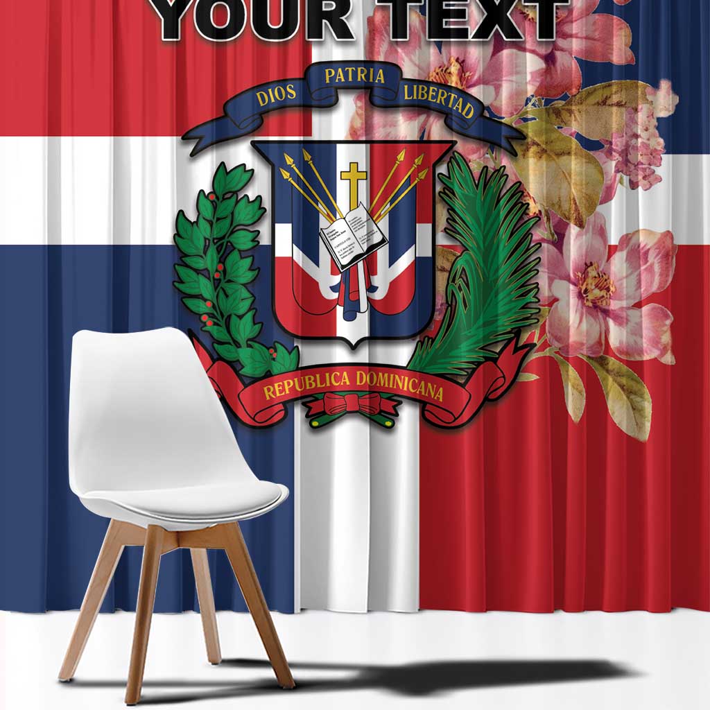 Personalized Dominican Republic Bayahbe Rose Window Curtain - Wonder Print Shop