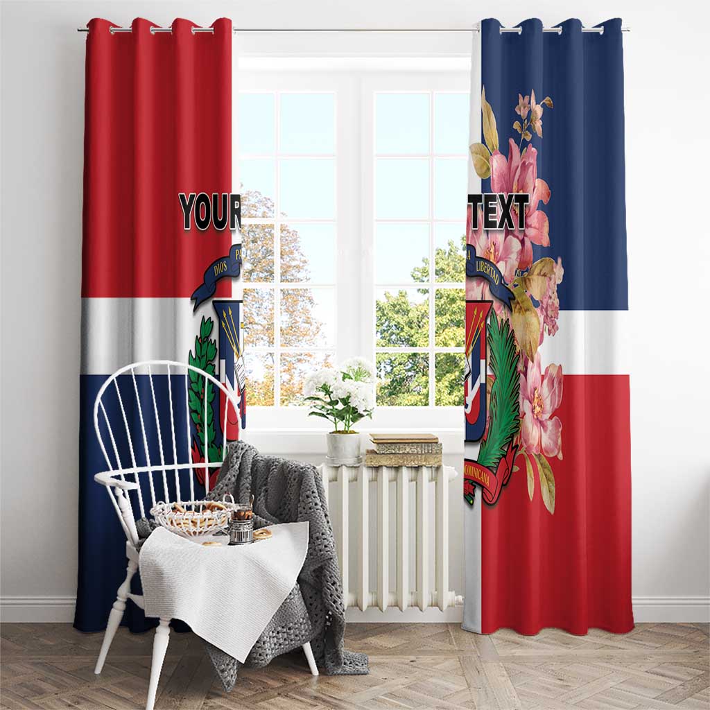 Personalized Dominican Republic Bayahbe Rose Window Curtain - Wonder Print Shop