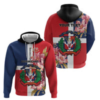 Personalized Dominican Republic Bayahbe Rose Zip Hoodie - Wonder Print Shop