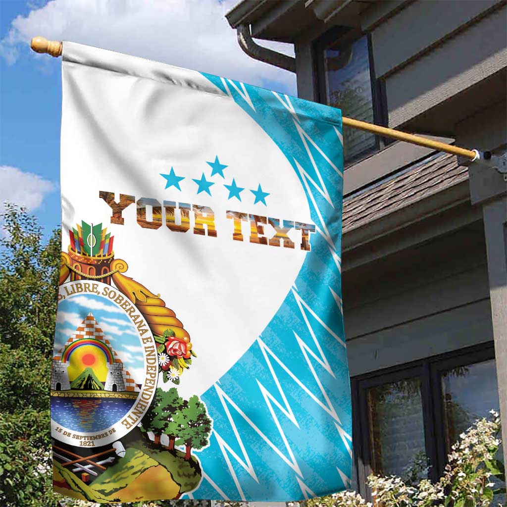 Personalized Honduras Coat Of Arms Garden Flag Flag Color Style - Wonder Print Shop