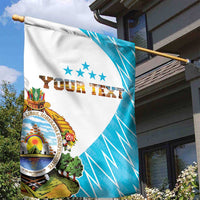 Personalized Honduras Coat Of Arms Garden Flag Flag Color Style - Wonder Print Shop