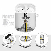 Custom Cornwall Football AirPods Case Mont Saint Michel - Wonder Print Shop
