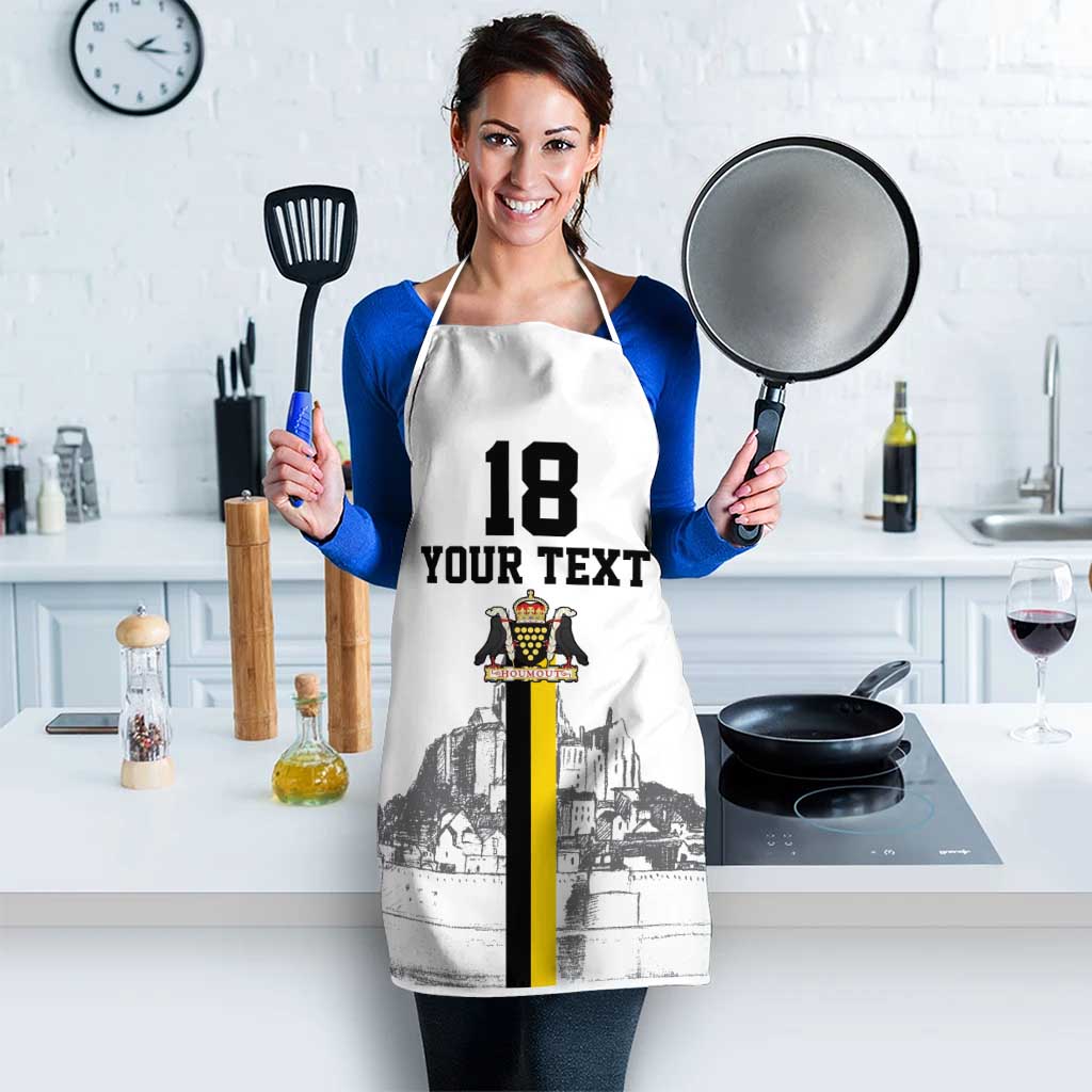 Custom Cornwall Football Apron Mont Saint Michel - Wonder Print Shop
