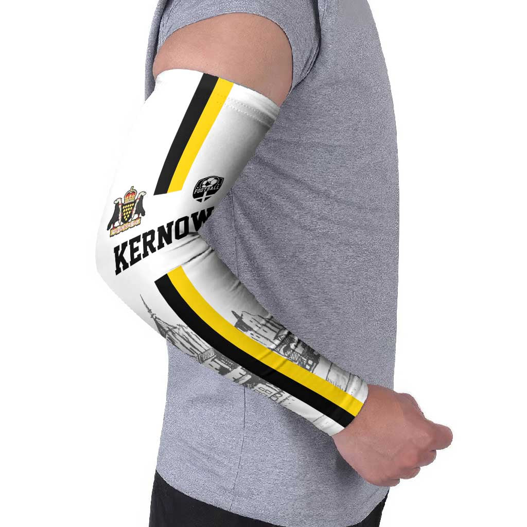 Custom Cornwall Football Arm Sleeves Mont Saint Michel - Wonder Print Shop