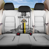 Custom Cornwall Football Back Car Seat Cover Mont Saint Michel - Wonder Print Shop