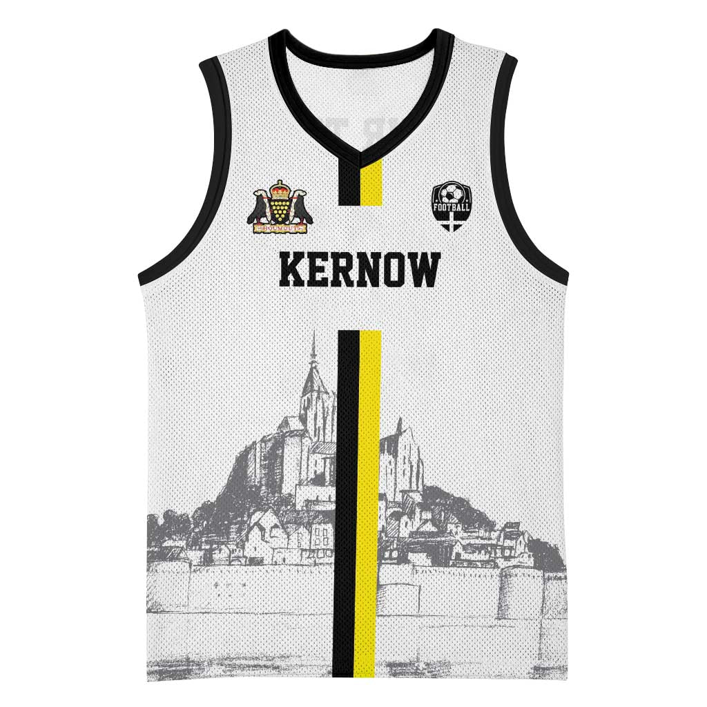 Custom Cornwall Football Basketball Jersey Mont Saint Michel - Wonder Print Shop