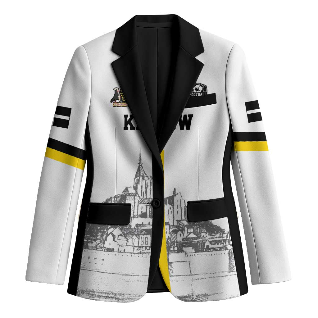 Custom Cornwall Football Blazer Mont Saint Michel - Wonder Print Shop