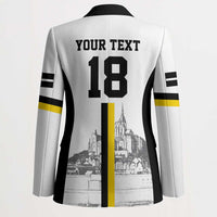 Custom Cornwall Football Blazer Mont Saint Michel - Wonder Print Shop