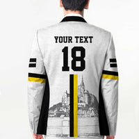 Custom Cornwall Football Blazer Mont Saint Michel - Wonder Print Shop