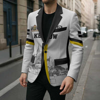 Custom Cornwall Football Blazer Mont Saint Michel - Wonder Print Shop