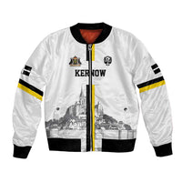 Custom Cornwall Football Bomber Jacket Mont Saint Michel - Wonder Print Shop