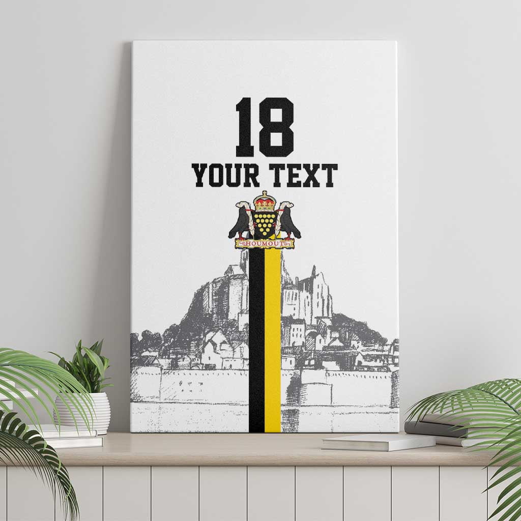 Custom Cornwall Football Canvas Wall Art Mont Saint Michel - Wonder Print Shop
