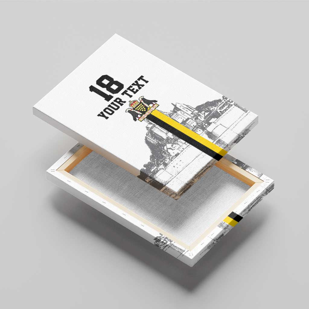 Custom Cornwall Football Canvas Wall Art Mont Saint Michel - Wonder Print Shop