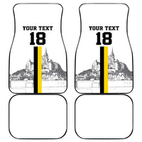 Custom Cornwall Football Car Mats Mont Saint Michel - Wonder Print Shop