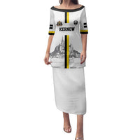 Custom Cornwall Football Family Matching Puletasi and Hawaiian Shirt Mont Saint Michel - Wonder Print Shop