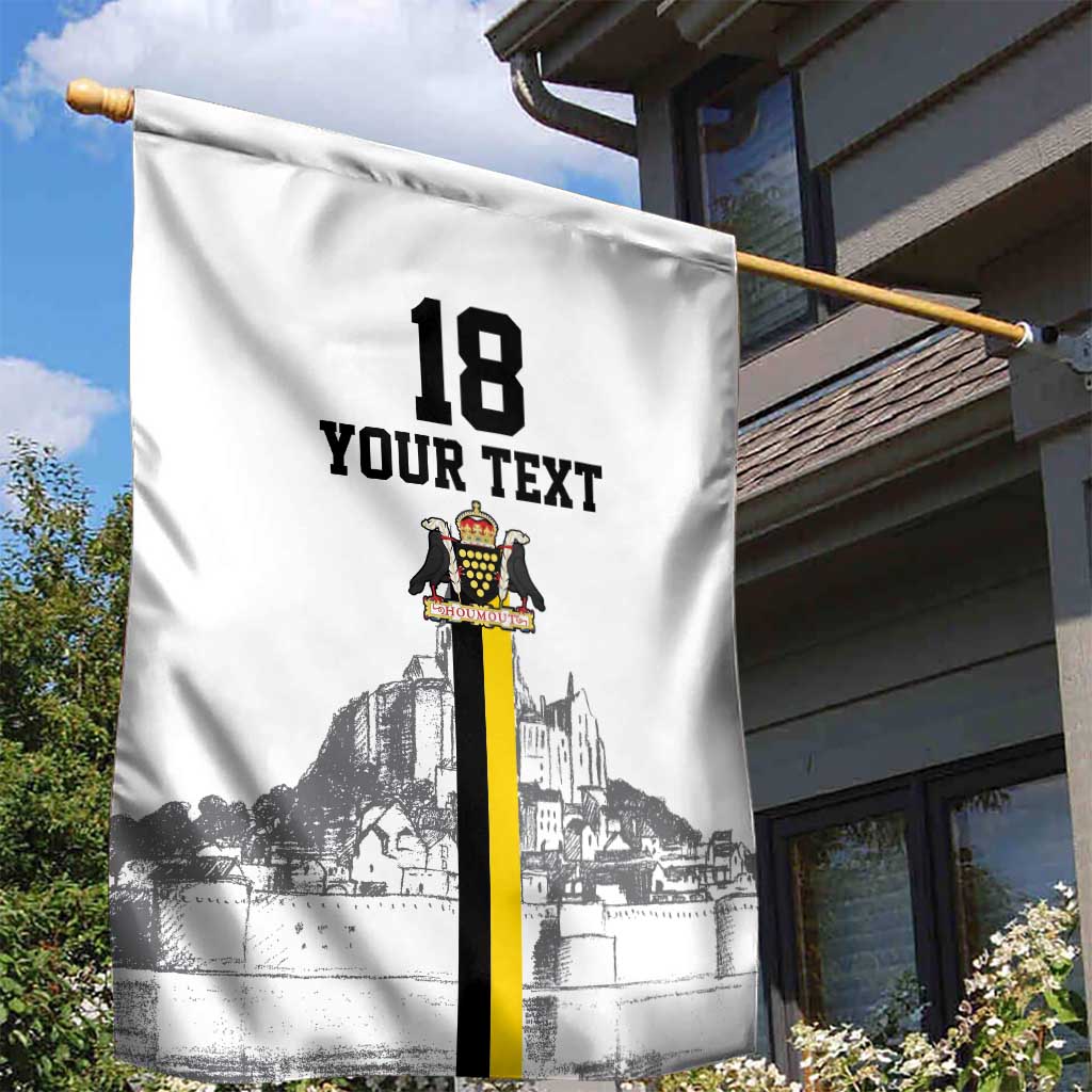 Custom Cornwall Football Garden Flag Mont Saint Michel - Wonder Print Shop
