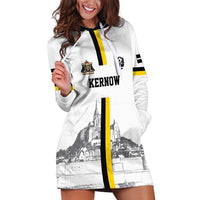 Custom Cornwall Football Hoodie Dress Mont Saint Michel - Wonder Print Shop