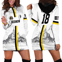 Custom Cornwall Football Hoodie Dress Mont Saint Michel - Wonder Print Shop