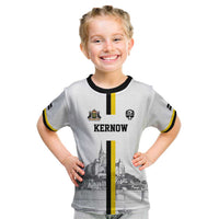 Custom Cornwall Football Kid T Shirt Mont Saint Michel - Wonder Print Shop