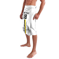 Custom Cornwall Football Lavalava Mont Saint Michel - Wonder Print Shop