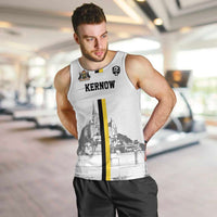 Custom Cornwall Football Men Tank Top Mont Saint Michel - Wonder Print Shop