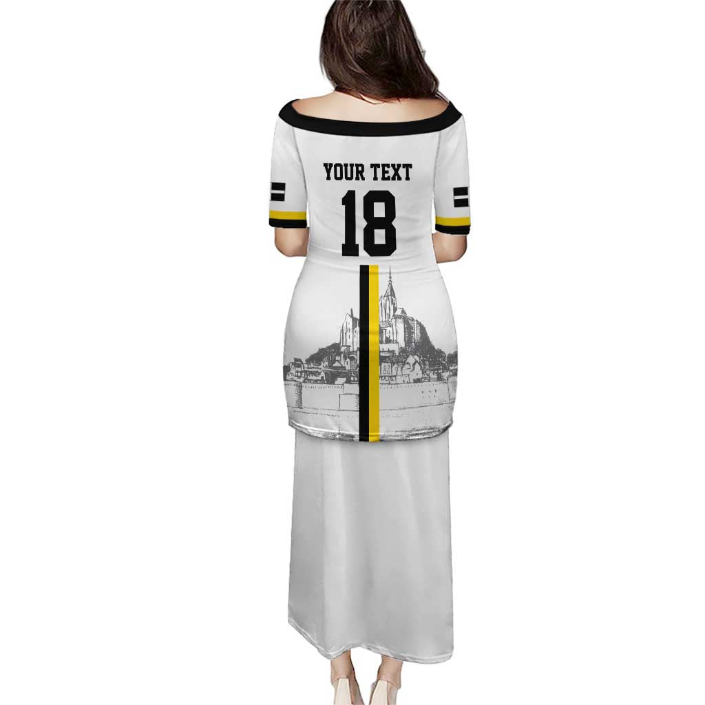 Custom Cornwall Football Puletasi Mont Saint Michel - Wonder Print Shop