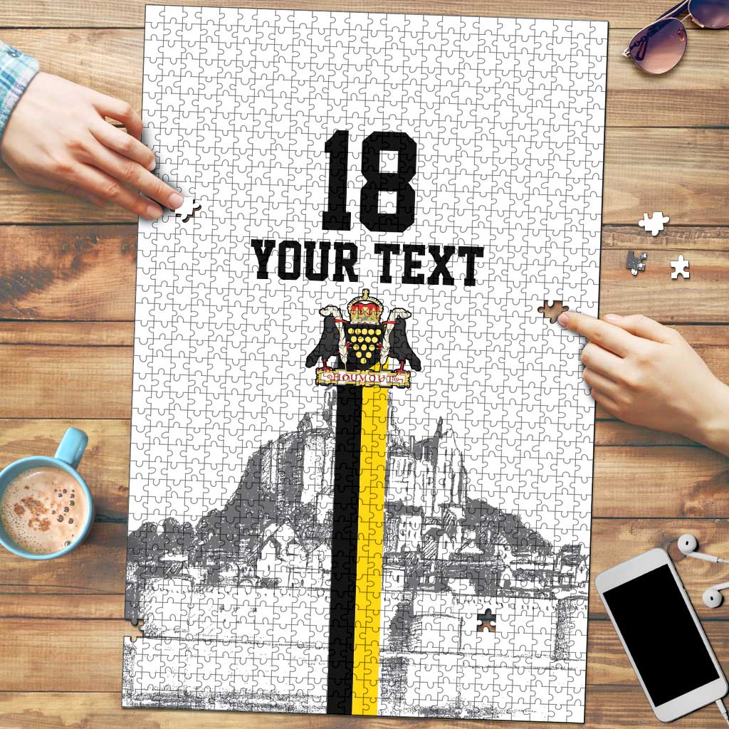 Custom Cornwall Football Puzzle Mont Saint Michel - Wonder Print Shop