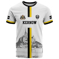 Custom Cornwall Football T Shirt Mont Saint Michel - Wonder Print Shop