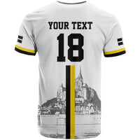 Custom Cornwall Football T Shirt Mont Saint Michel - Wonder Print Shop