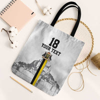 Custom Cornwall Football Tote Bag Mont Saint Michel - Wonder Print Shop